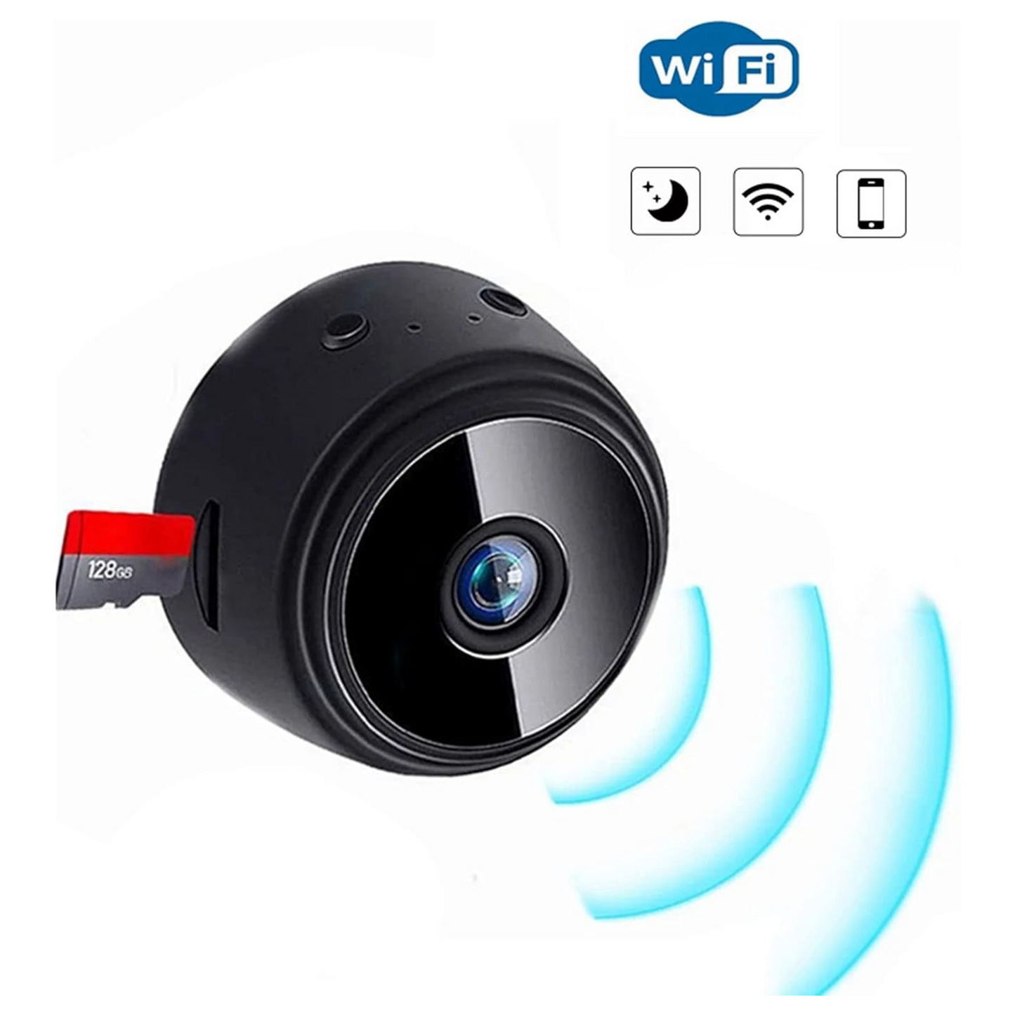 MINI CAMARA A9 1080P INALÁMBRICA WIFI SMART HOME VIGILANCIA