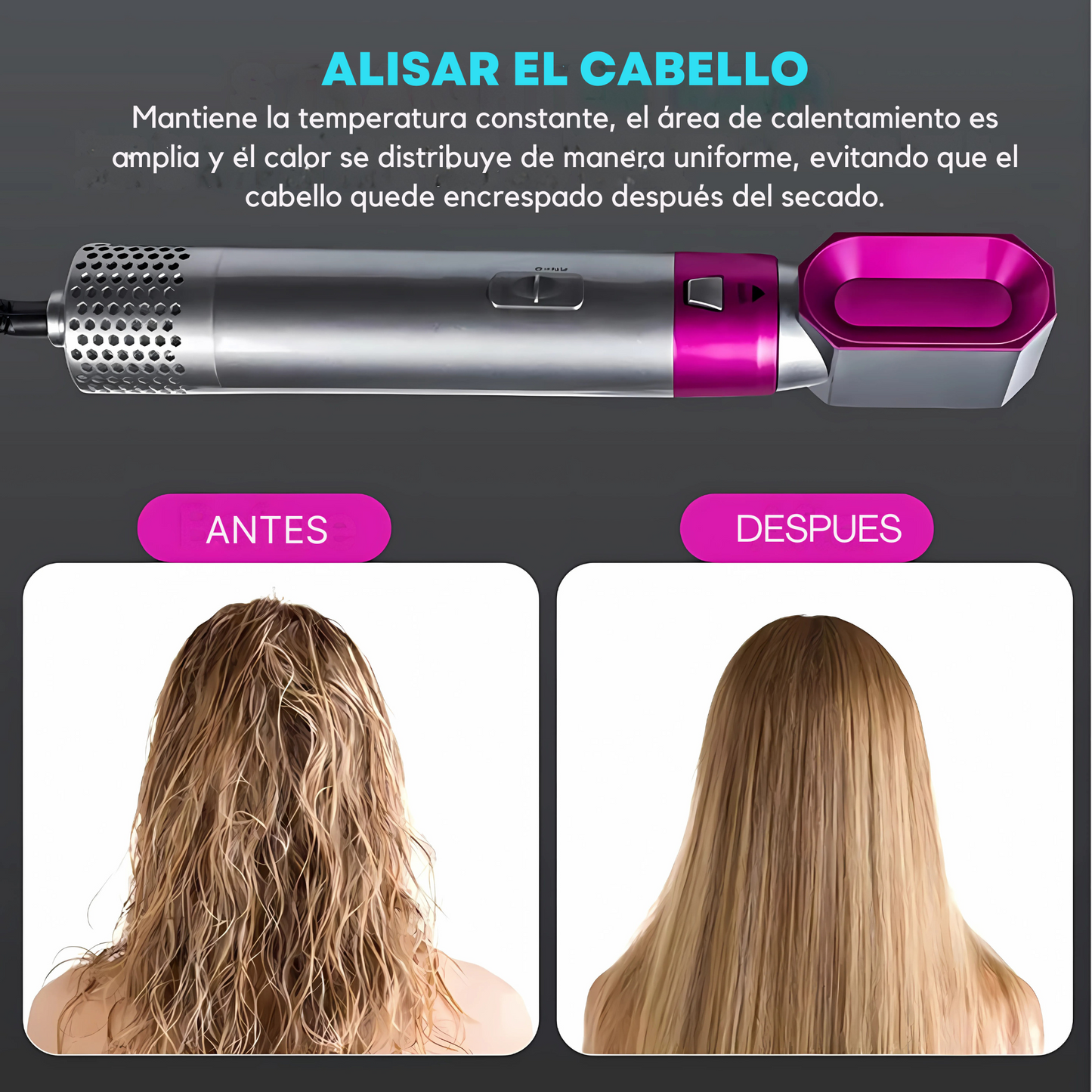 CEPILLO PARA PELO 5 EN 1