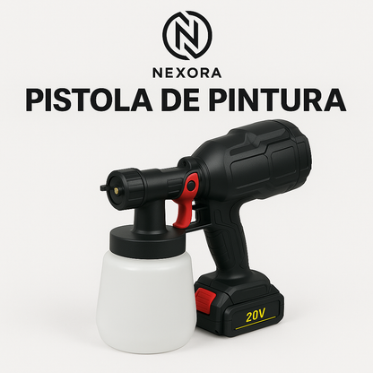 PISTOLA DE PINTURA INALÁMBRICA 48V – PROFESIONAL, PORTÁTIL Y CON 2 BATERÍAS